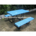 Metal outdoor picnic table set picnic table with bench outdoor table set
